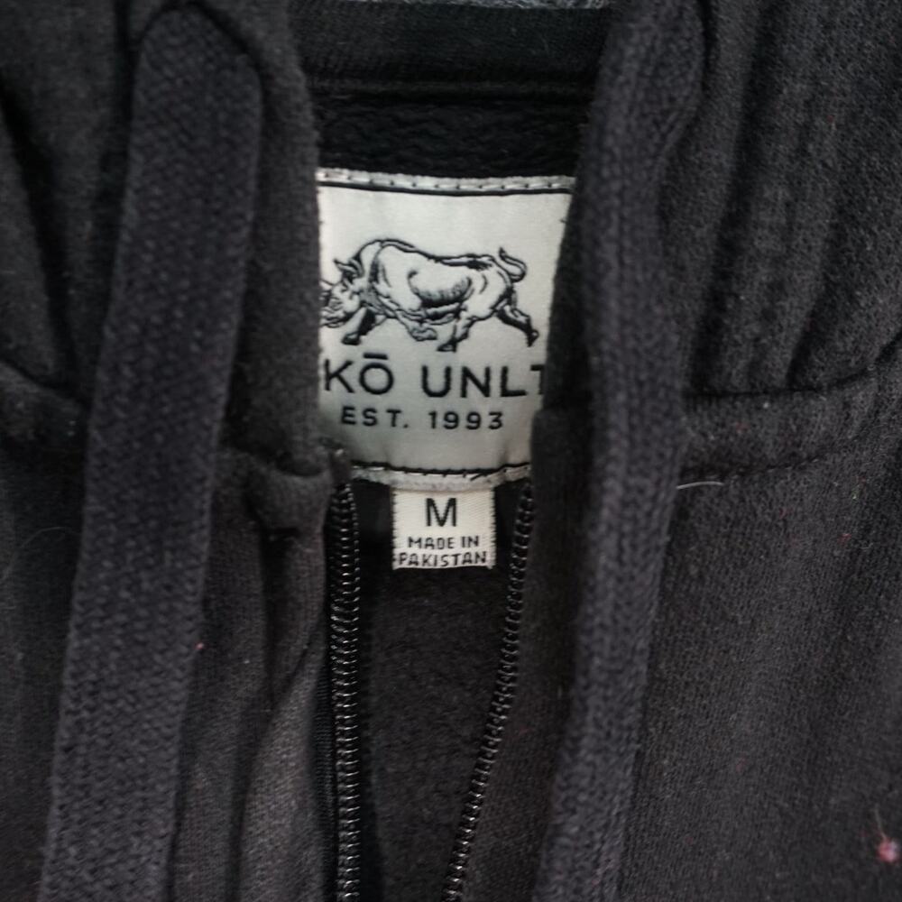 M - Vintage Y2K Ecko Unltd Hoodies arc logo spell rhino - Picture 2 of 4